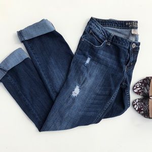 Arizona Skinny Crop Blue Jeans